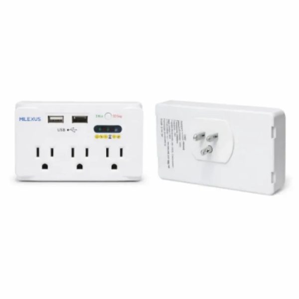 PROTECTOR DE VOLTAJE MULTIPUERTO 120V-15A