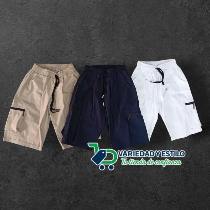Short cargo para caballero