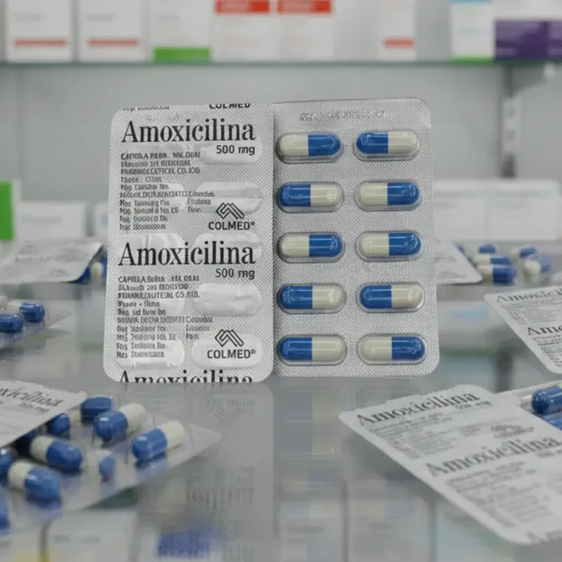  Amoxicilina (10 capsulas 500mg )(VENCE 10-26)