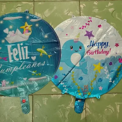Globos metálicos
