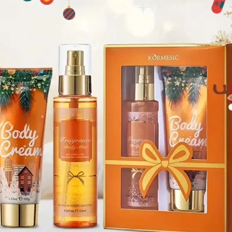 Set crema & perfume / Naranja