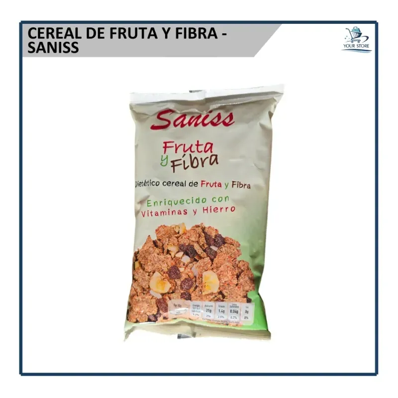 Cereal de Fruta y Fibra - Saniss (250g)