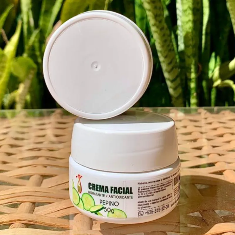 Crema Facial de Pepino