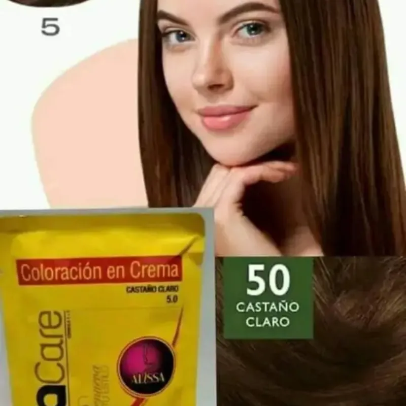 Tinte Bibracare 5.0 castaño claro