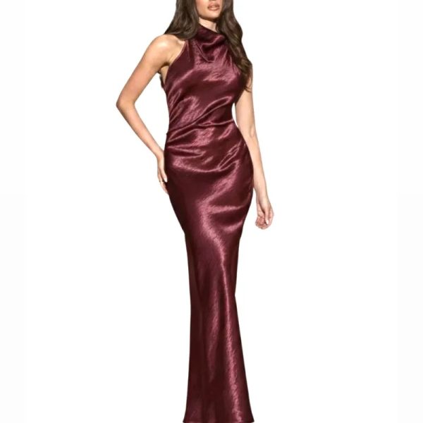 Vestido Burdeos