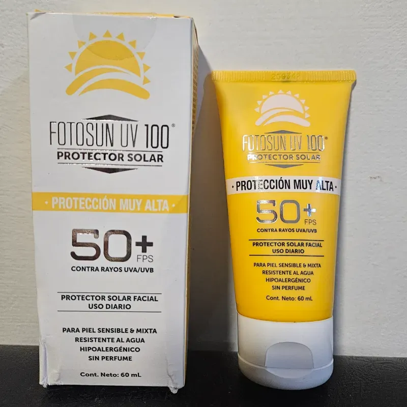 Protector solar 50 +