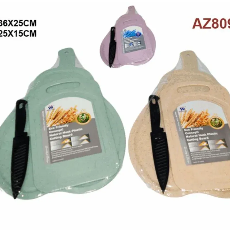 Set de Tablas para picar y cuchillo