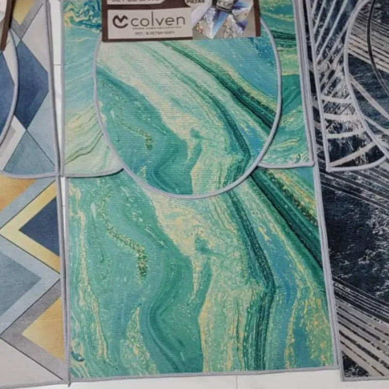 Set de alfombras para el baño