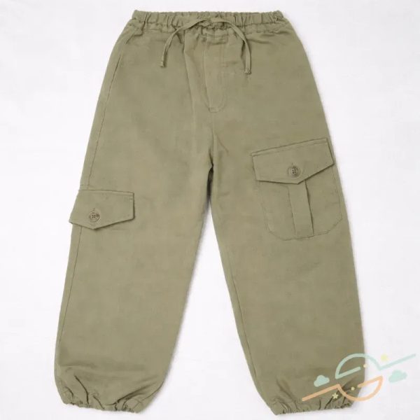Pantalón verde ZARA