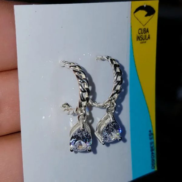 Aretes de plata 925