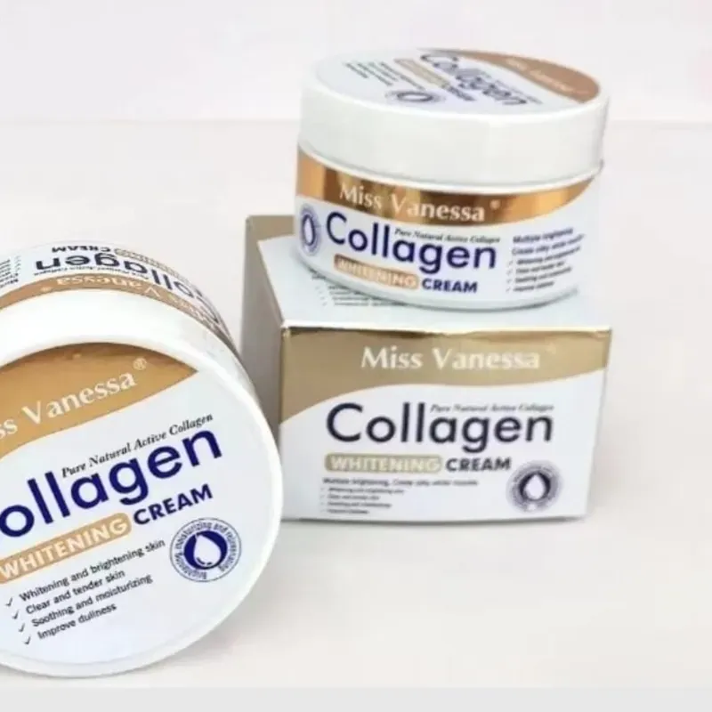 Crema hidratante de colágeno