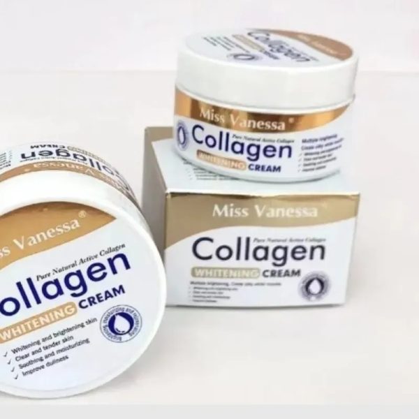 Crema hidratante de colágeno
