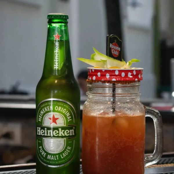 Michelada con Heineken