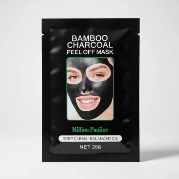 Mascarillas de carbón activado con colágeno y ácido hialurónico