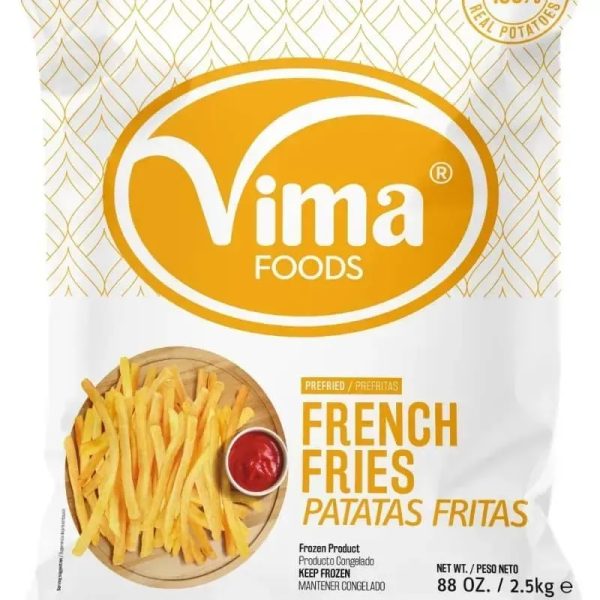 Papas Prefritas, 1KG