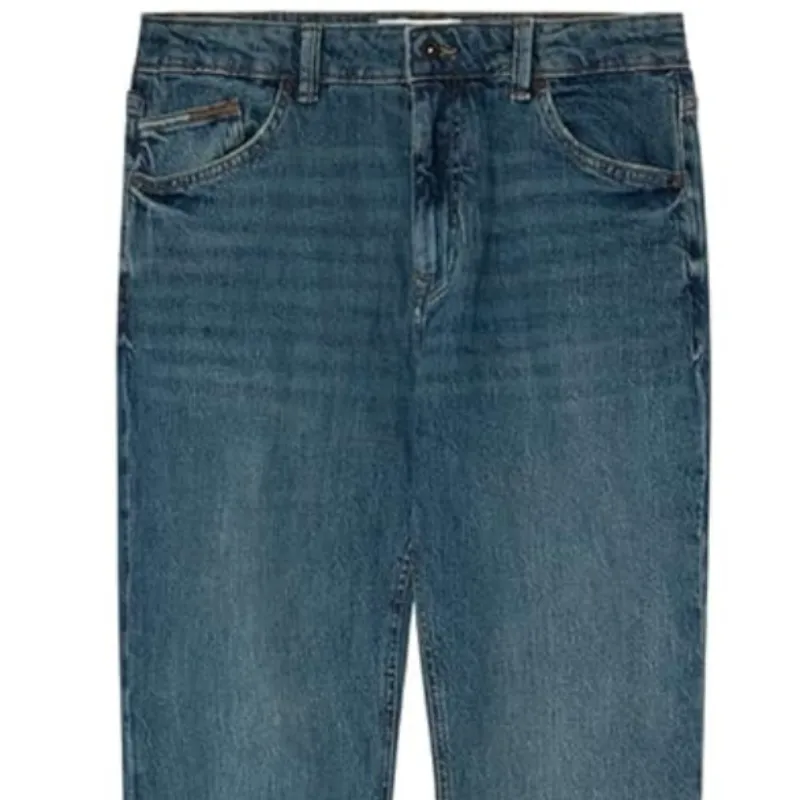 Pantalón vaquero slim verdoso fit