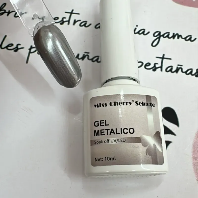 Esmalte gel metálico Miss Sherry 10ml