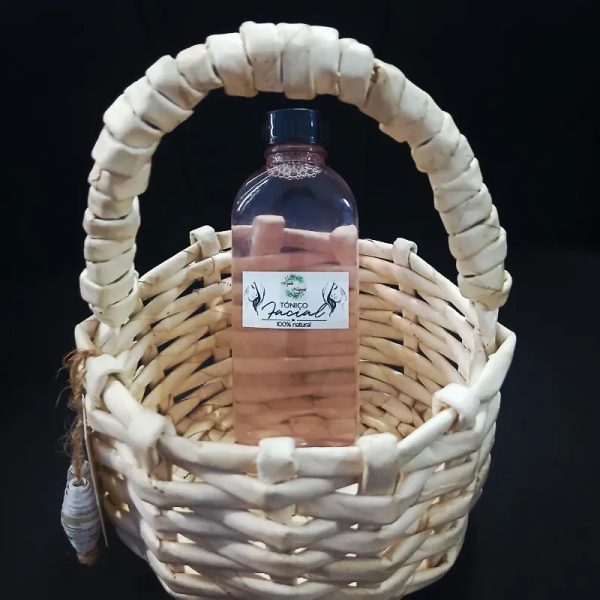 Tónico facial de rosas