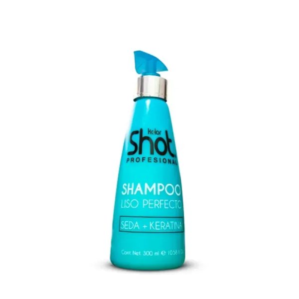 Shampoo Liso Perfecto Seda+Keratina 300 ml