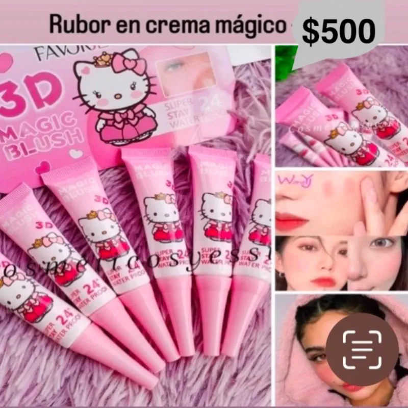 Rubor en crema mágico