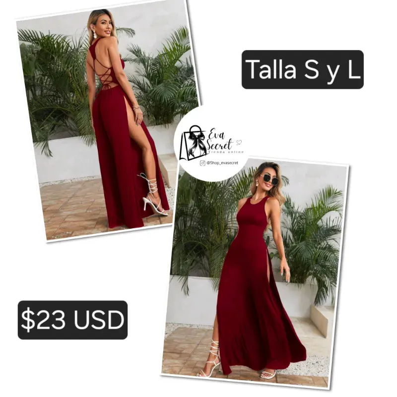 Mono pantalon rojo talla L