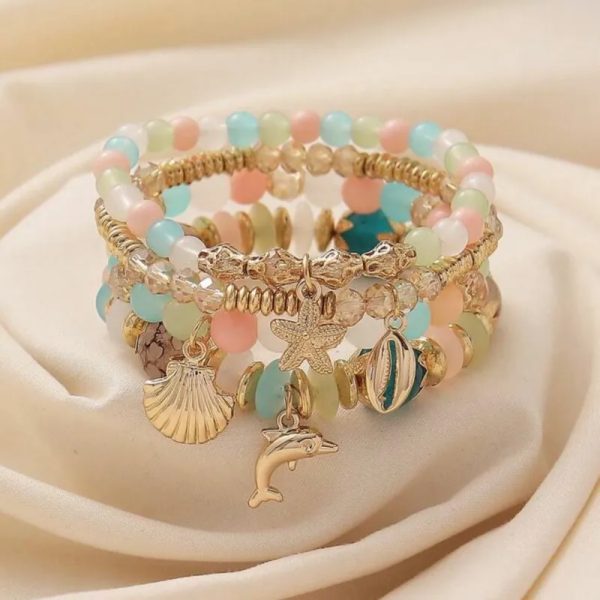 Pulsera con temática de océano 