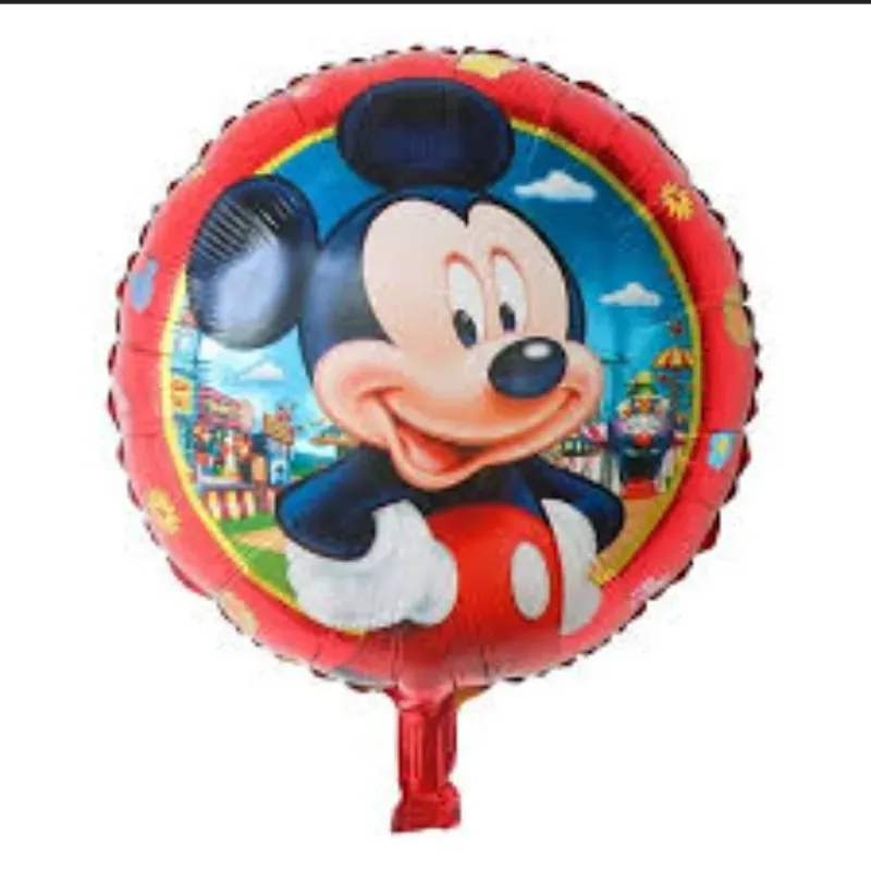 Globo redondo Mickey rojo 18"