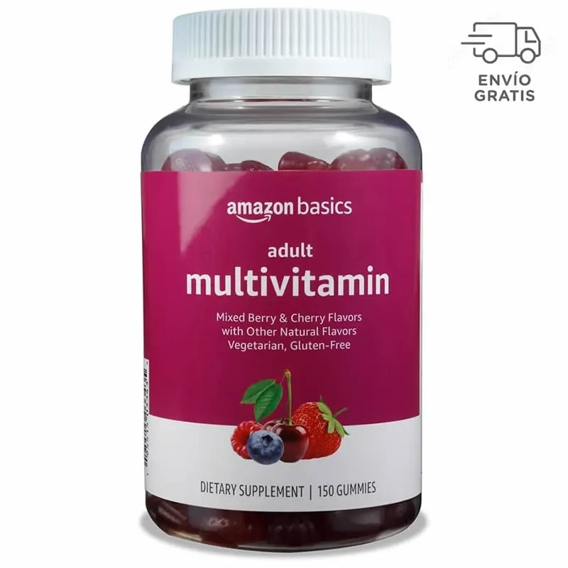 Amazon Basics Gomitas multivitamínicas para adultos