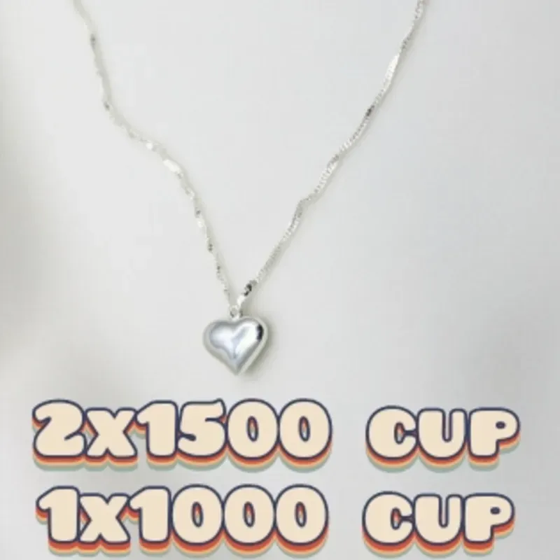 Cadena con dije de corazón