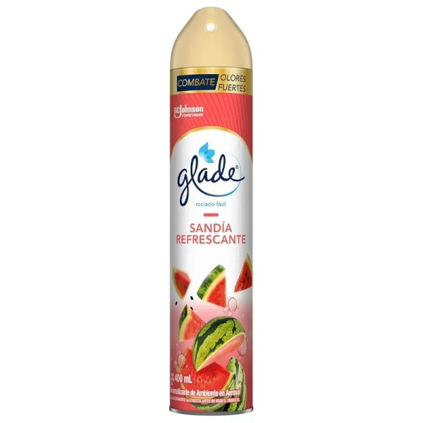 Aromatizante Glade en aerosol Sandía refrescante 
