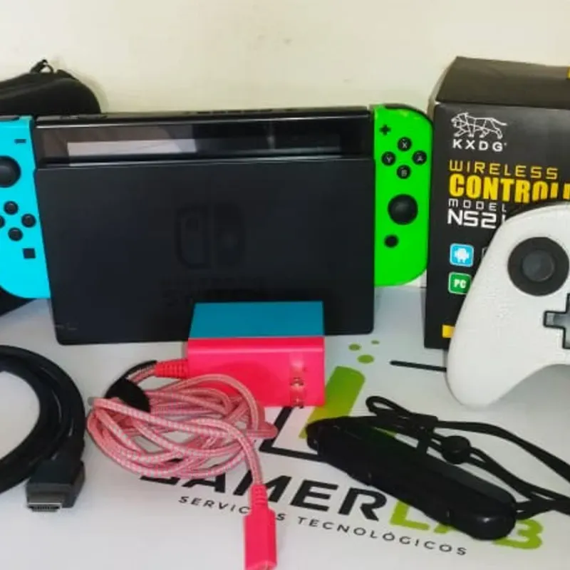  Nintendo Switch pirateada + accesorios + garantía