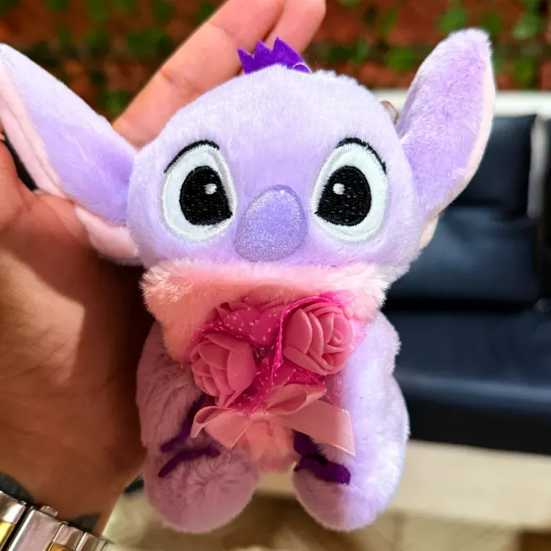 Llavero de Stitch en morado