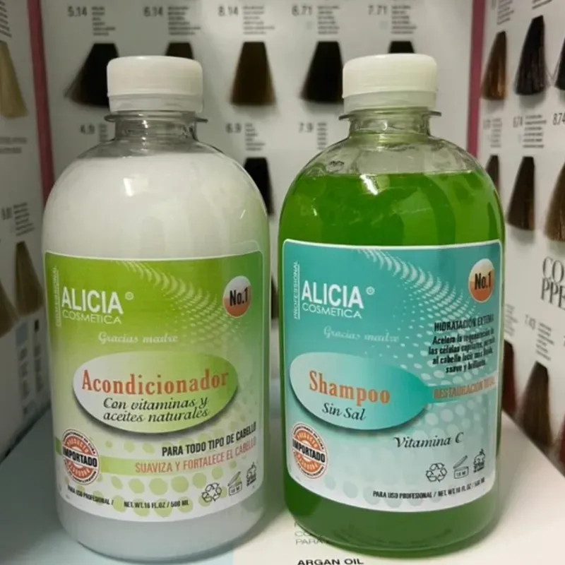 Juegos de Champú c/ acondicionador "ALICIA " C/U