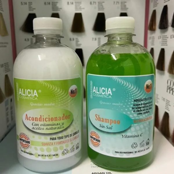 Juegos de Champú c/ acondicionador "ALICIA " C/U