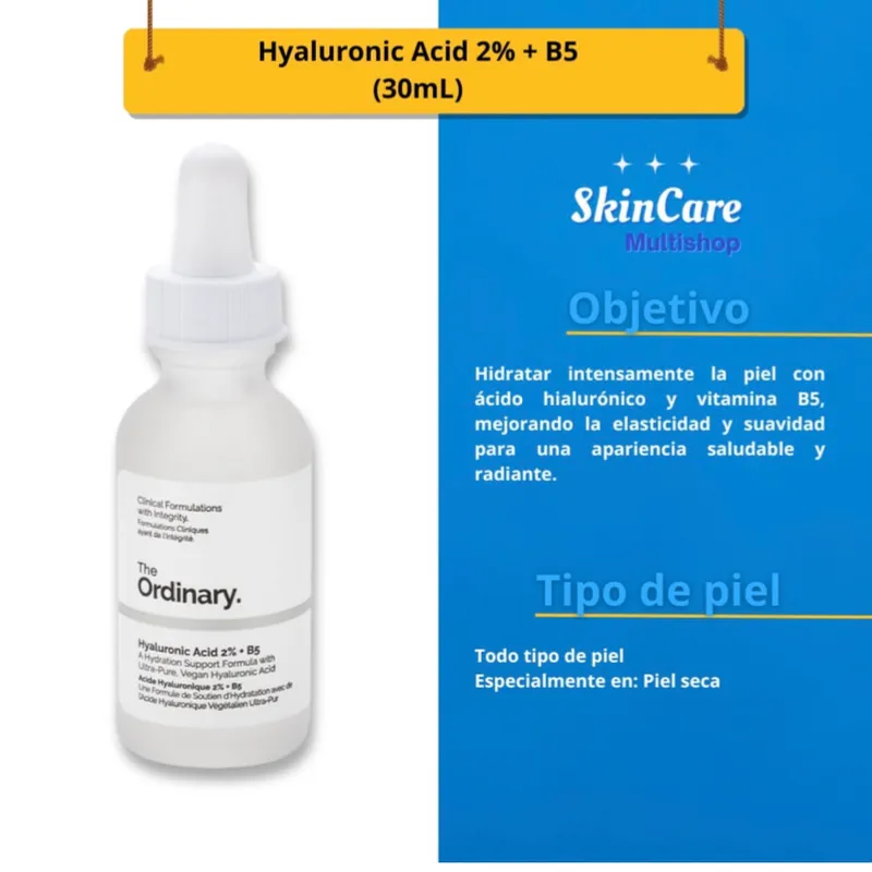 Serum de ácido Hialuronico The Ordinary