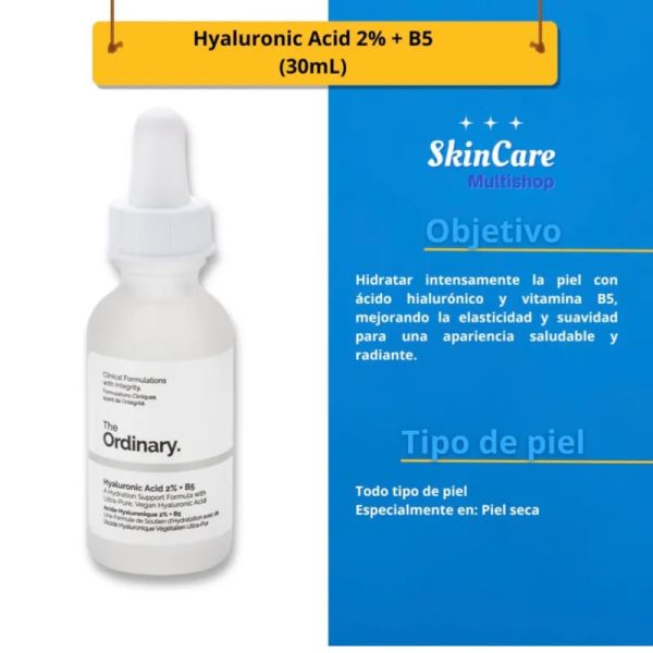 Serum de ácido Hialuronico The Ordinary