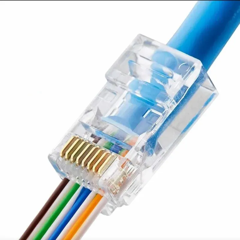 Puntas de RED cat6 rj45 / paquete de 100 AD3099WT