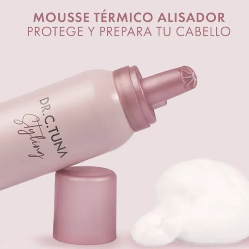  MOUSSE TÉRMICO DR. TUNA – Protección total contra el calor 