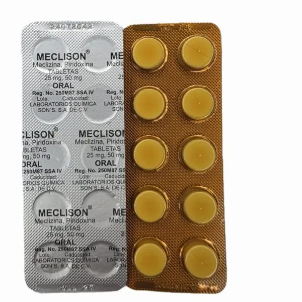 Meclecine +piridoxina( 10t )