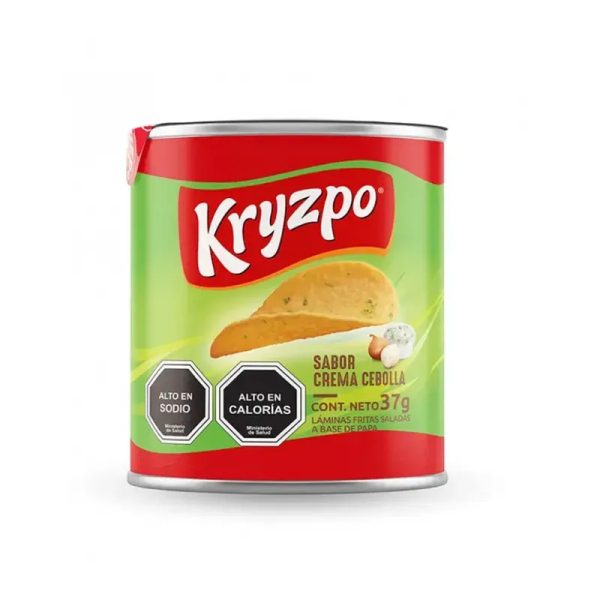 papitas sabor cebolla 37g kryspo