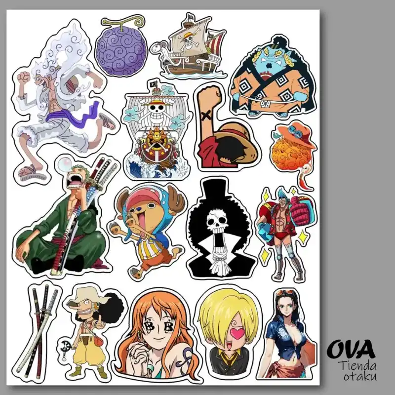 ‍☠️ Pack de stickers One Piece