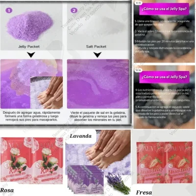 Jelly Spa (gelatina para pedicura)