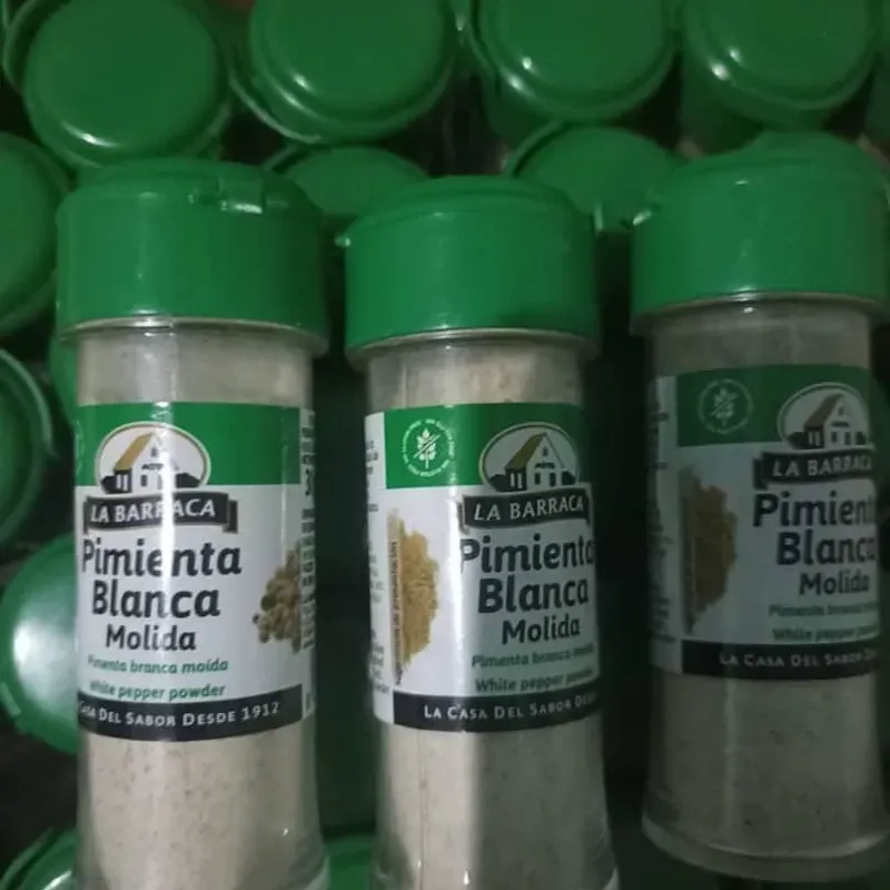 Pimienta blanca molida