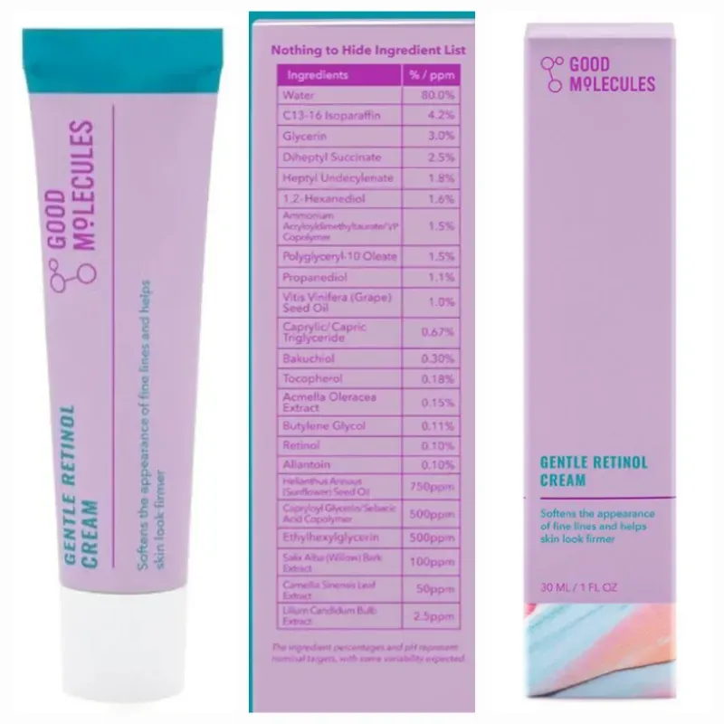  Crema de Retinol Good Molecules