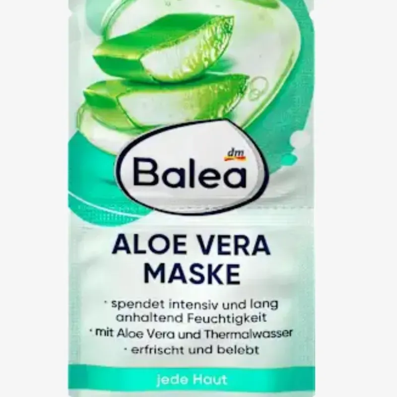MASCARILLA FACIAL DE ALOE VERA (2x8 ml), 16 ml