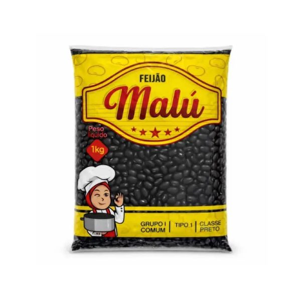 Frijoles negros importados 1kg