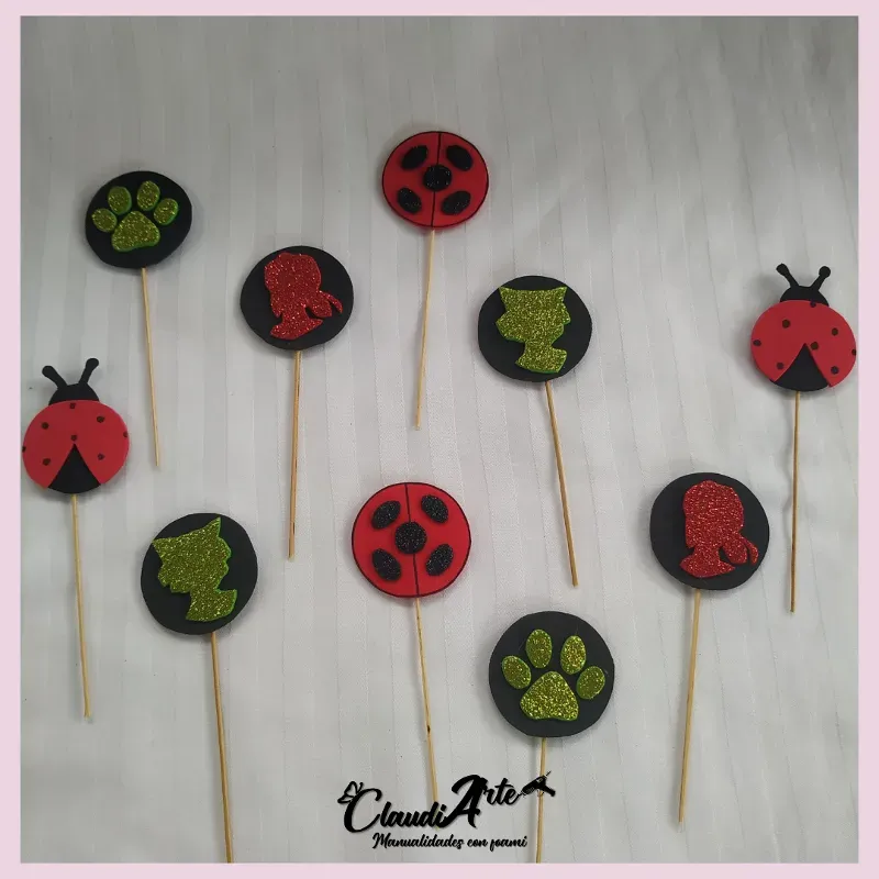 Minitopper para cupcakes