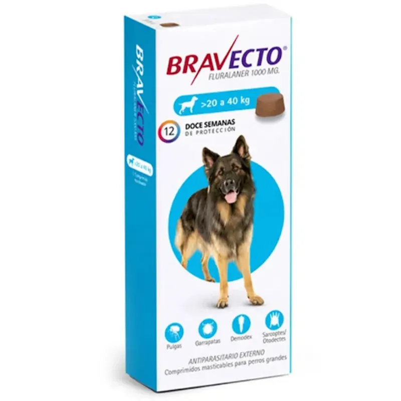Bravecto 3M para perros de 20 - 40 Kg