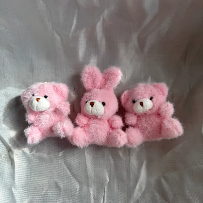 Ositos y conejitos rosas