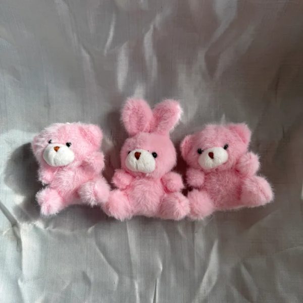 Ositos y conejitos rosas